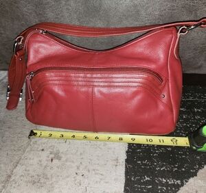 Stone & Co. Cherry Red Shoulder Bag